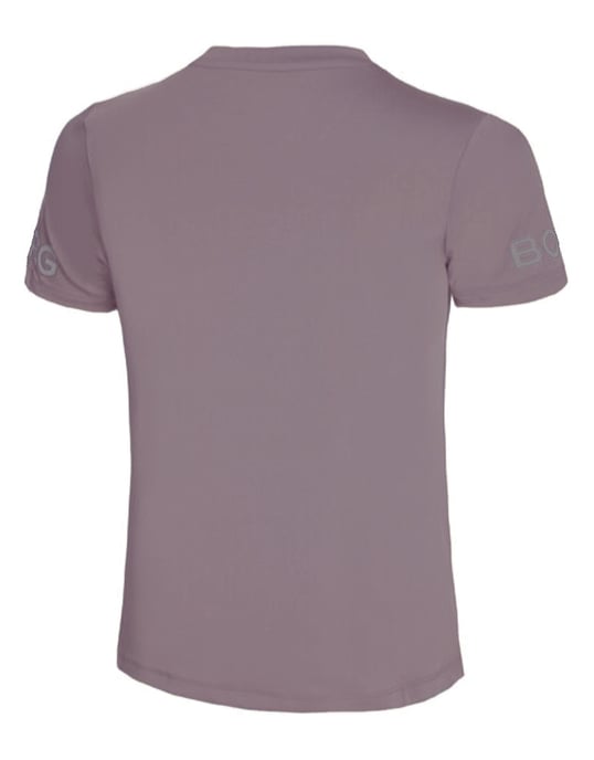 Björn Borg - Dames Classic Training Korte Mouw T-Shirt - Bruin - Image 2