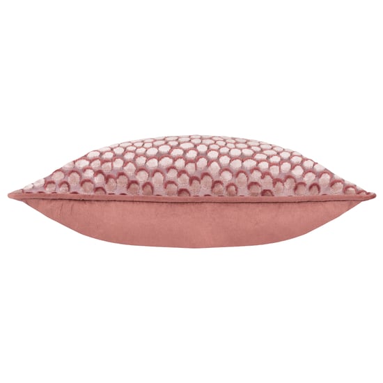 Höem Lanzo Cut Velvet Piped Polyester Filled Cushion