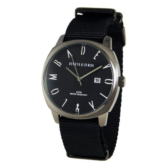 Devout & Lomba Mens Watch DL008MSPBK-01BLACK (42 mm)