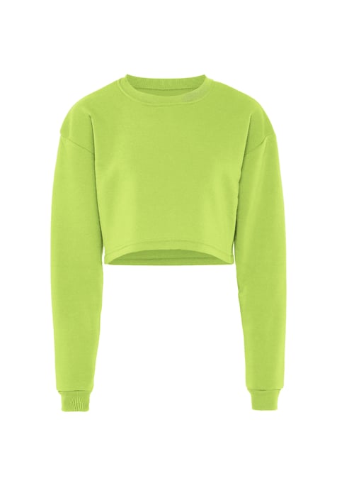 Mymo Sweatshirt Dames Zure limoen - Image 1