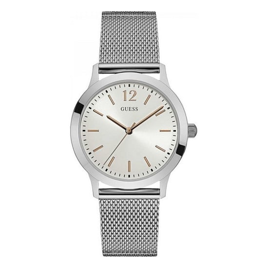 Guess Herenhorloge Kwarts Zilver - Image 1
