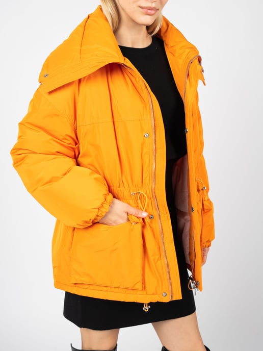 Silvian Heach jas Leproc Vrouw oranje - Image 5