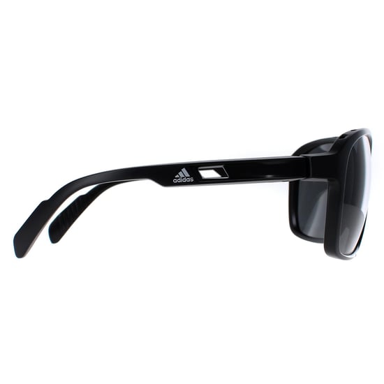 Adidas Oval Womens Shiny Black Contrast Grey SP0013