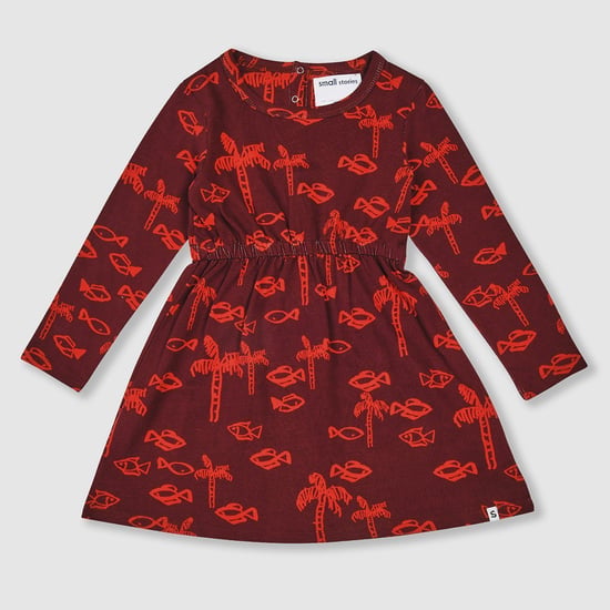 Fish Print Dress