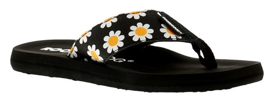 Women's Rocket Dog Adios Daisy Fields Flip Flops in Black - Image 1