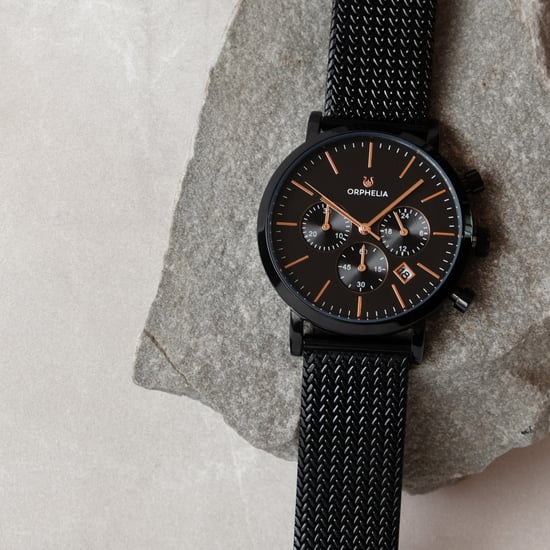 Orphelia Retro Men's Black Watch OR82802