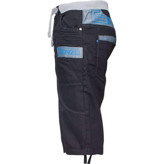 Heren Elastische Denim Shorts| Enzo Designer Menswear - Image 2
