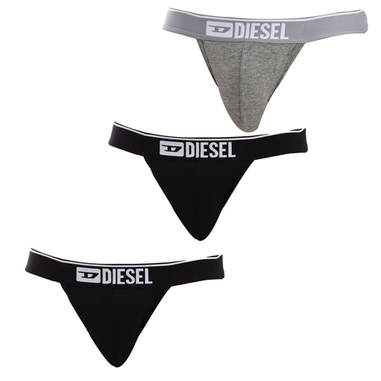 Pack-3 Breathable fabric jockstrap Diesel 00SH9I-0GDAC man
