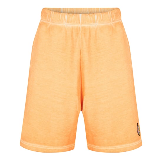 Men's Marcelo Burlon Sunset Cross Over Sweat Shorts in Orange