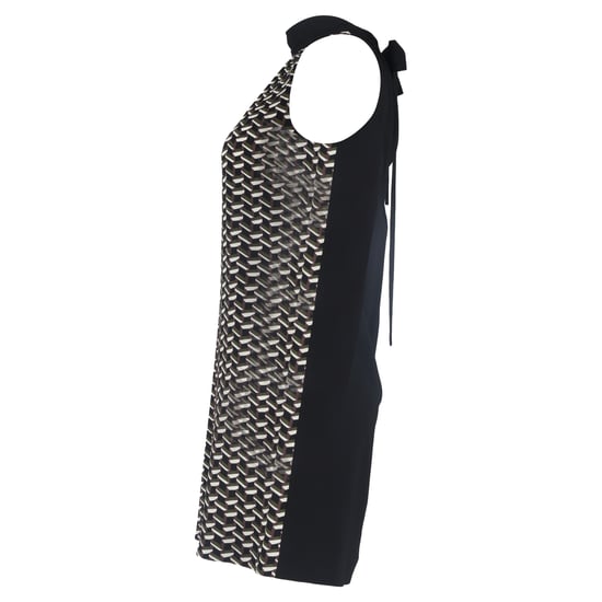Prada Geprinte Mini Rugband Jurk in Multicolore Viscose - Image 2
