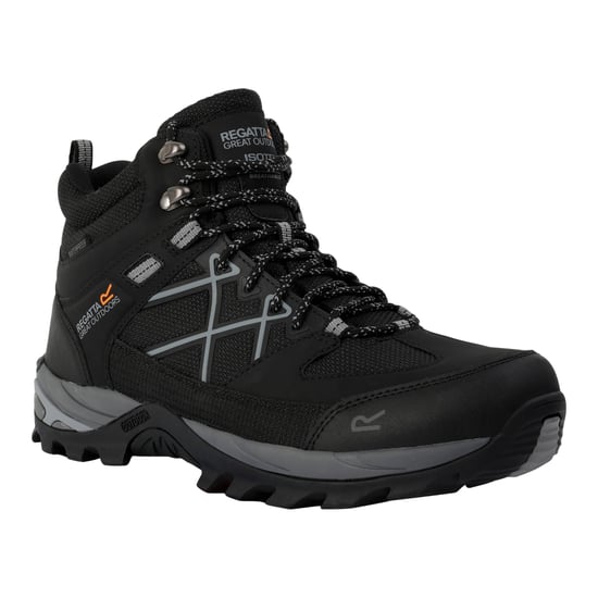 Regatta Mens Samaris III Walking Boots (Black/Graphite Black)