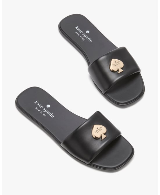 Kendall Smooth Leather Slide Sandal