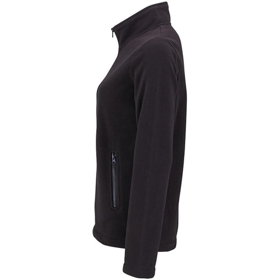SOLS Dames/dames Normandische Fleece Jacket (Zwart) - Image 3