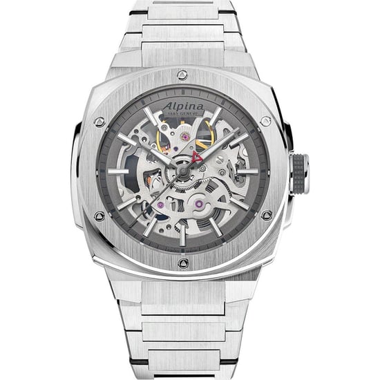 Alpina Alpiner Extreme Skeleton Heren Zilveren Horloge AL-520GSKT3AE6B - Image 1