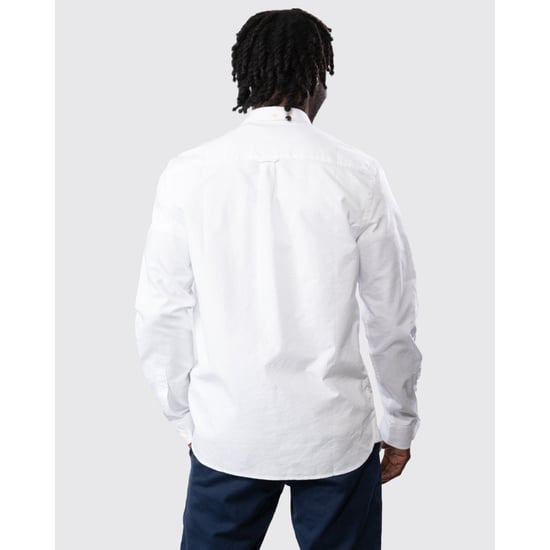 Lyle & Scott Regelmatig fit lichtgewicht Oxford -shirt in Wit - Image 2