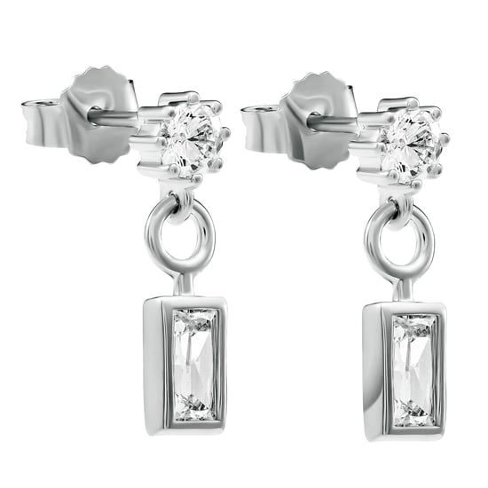 Orphelia 'Madelyn' Dames 925 Sterling Zilveren Oorbellen - Zilver ZO-7583 - Image 1
