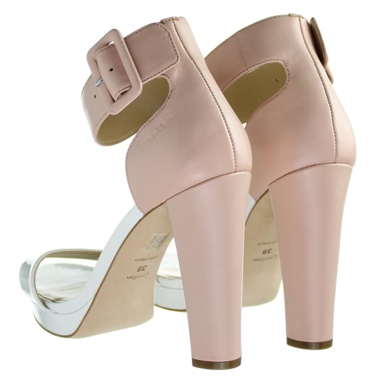 Calvin Klein Caitlin Womens White/Pink Shoes