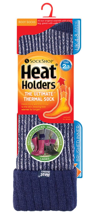 Heat Holders - Thermische wintersokken voor dames - Indigo - Image 2