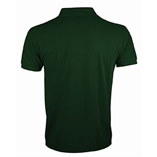 SOLS Heren Prime Pique Poloshirt met korte mouwen (Fles groen) - Image 2