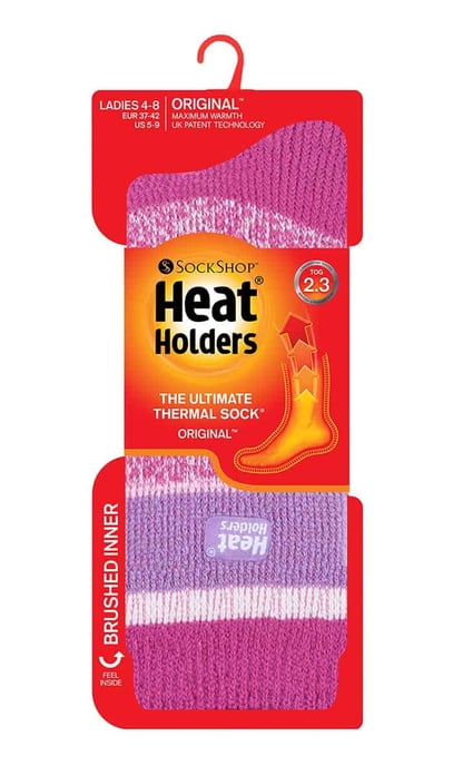Heat Holders - Thermische sokken met damespatroon - Bosworth - Image 2