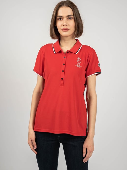 North Sails x Prada Polo Shirt Auroa Woman's Red