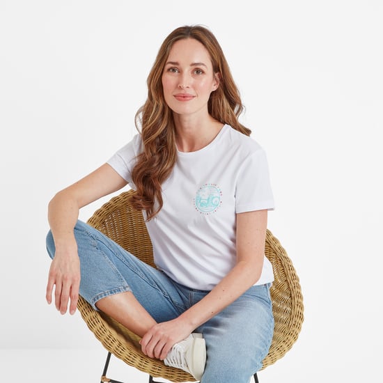 Capital Womens T-Shirt Optic White