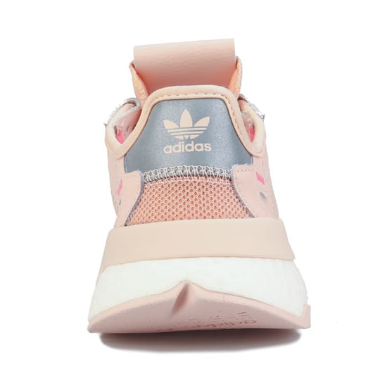 Girl's adidas Originals Junior Nite Jogger Trainers in Pink