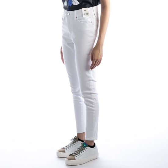 Jeans Levis 721 Hoge Rise Skinny Western Wit - Image 2