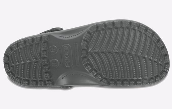 Crocs Classic Croslite Rubber Leisteen Grijze Klompen - Image 4