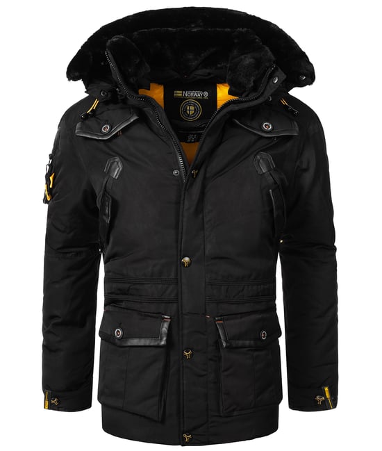 Geographical Norway Winterjacke Schwarz - Image 1