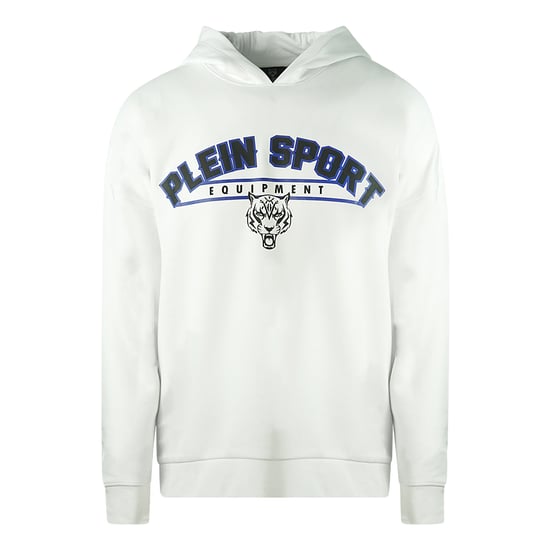 Philipp Plein Sport Uitrusting Logo Witte Hoodie - Image 1