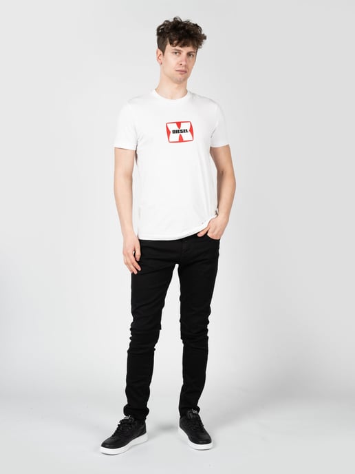 Diesel T-Shirt T-Diegor Mannen Wit - Image 2