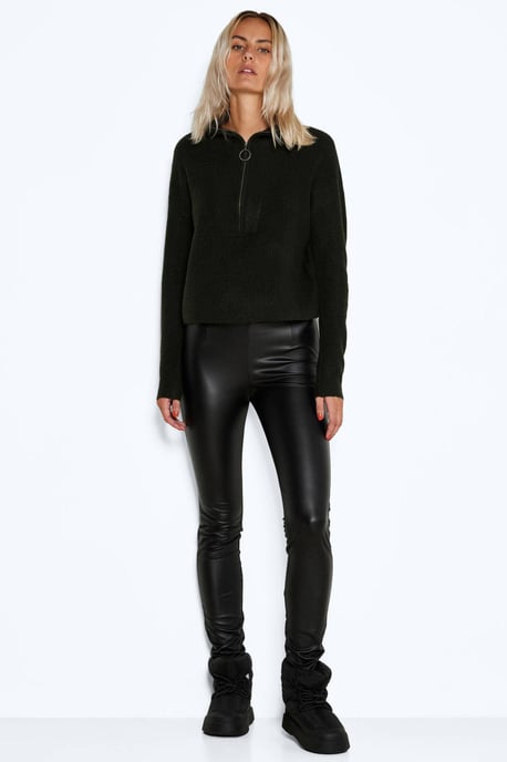 NOISY MAY super skinny tregging NMALOHA zwart
