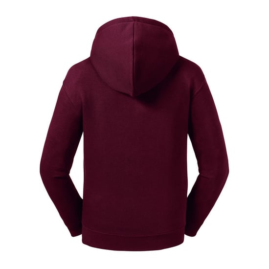 Russell Kinderen/kinderen Authentieke Zip Hooded Sweatshirt (Bourgondië) - Image 2