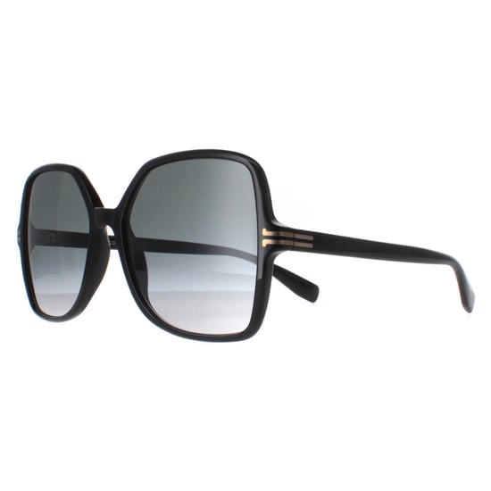 Marc Jacobs Square Womens Shiny Black Dark Grey Gradient MJ 1105/S
