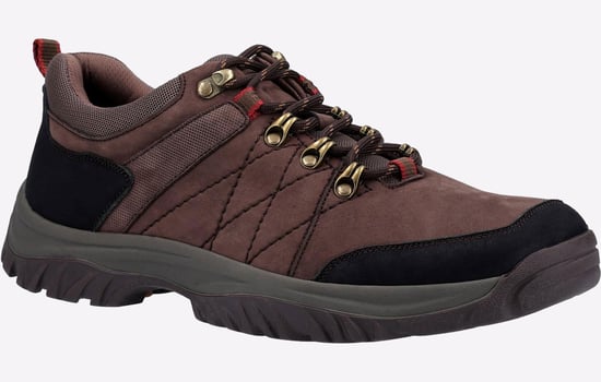 Cotswold Toddington Bruine Leren Veterschoenen Voor Heren - Image 2