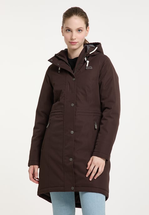 ICEBOUND Winter parka Klima Iglo Dames donkerbruin - Image 2