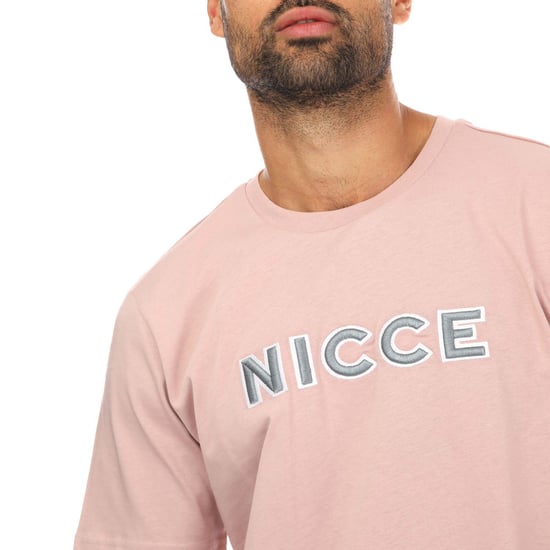 Men's NICCE Truman T-Shirt in Pink
