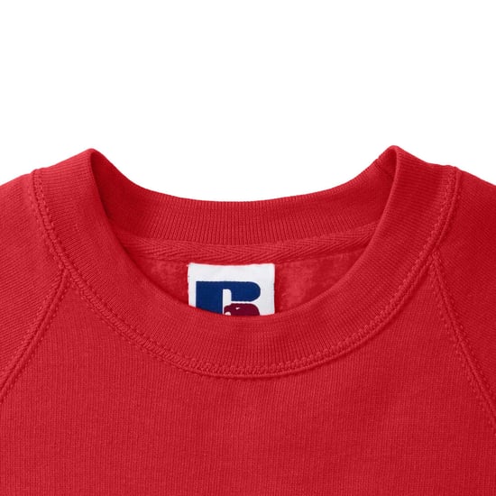 Russell Klassiek sweatshirt (Klassiek rood) - Image 3