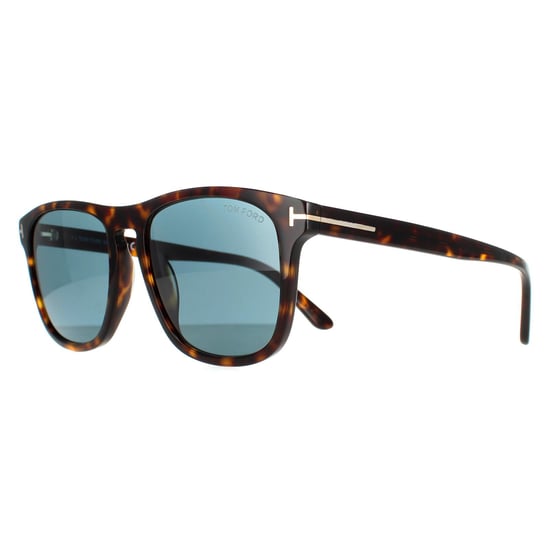 Tom Ford Vierkant Mannen Donker Havana Blauw FT0930 Gerard - Image 2
