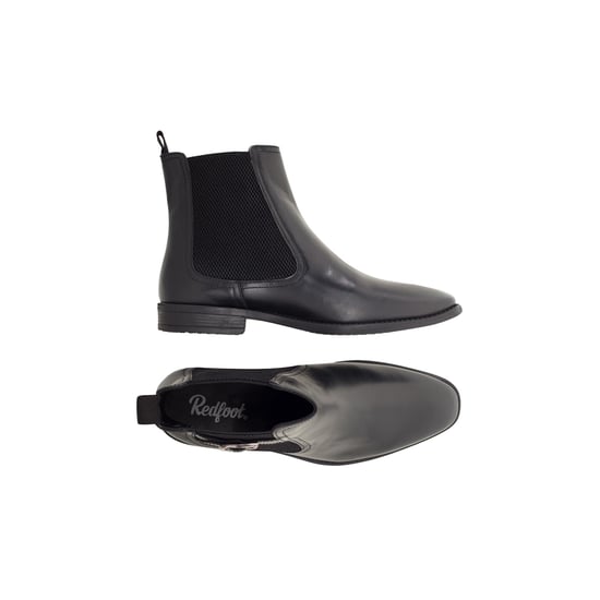 Redfoot Harold Black Leather Chelsea Boot