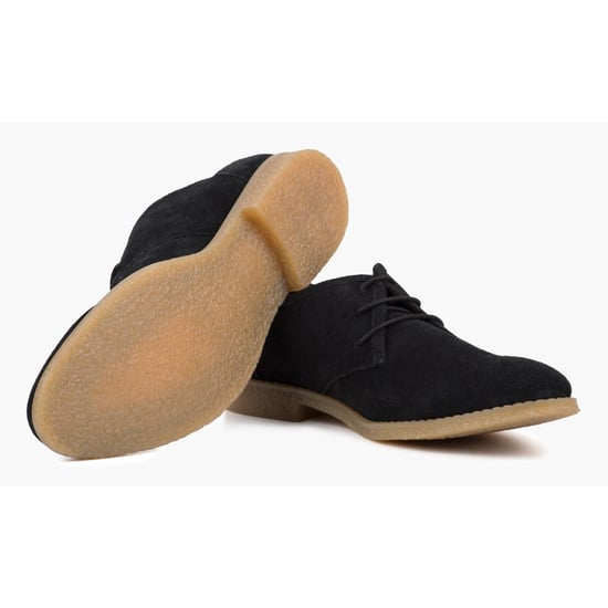 Redfoot Dan Black Suede Desert Shoe