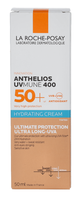 LRP Anthelios UVmune 400 Moisturizing Cream SPF50+50 ml. - Image 2