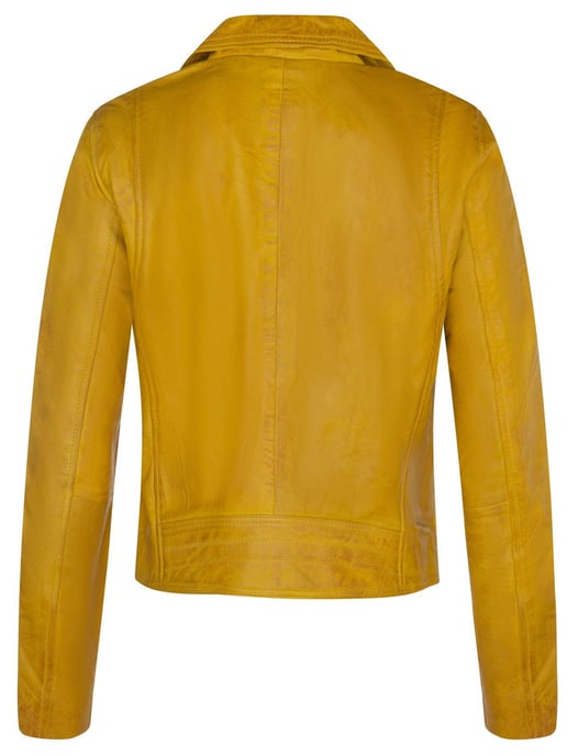 Classic Women's Brando Leather Biker Jacket from Loughton