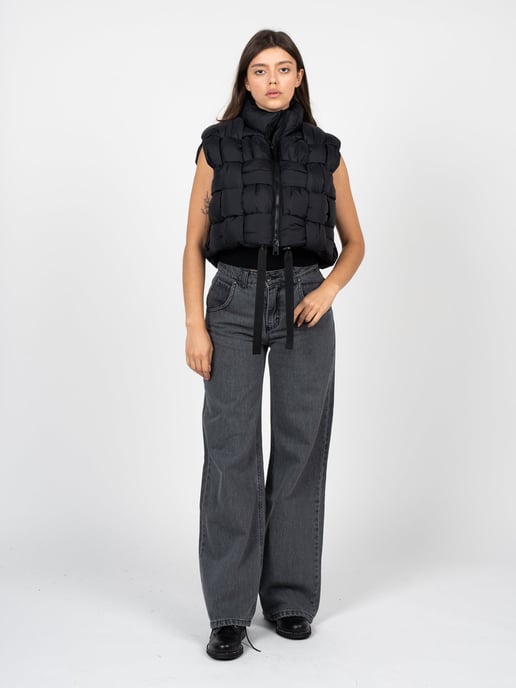 La Haine Inside Us hesje Down Vest Unisex Vrouw zwart - Image 2