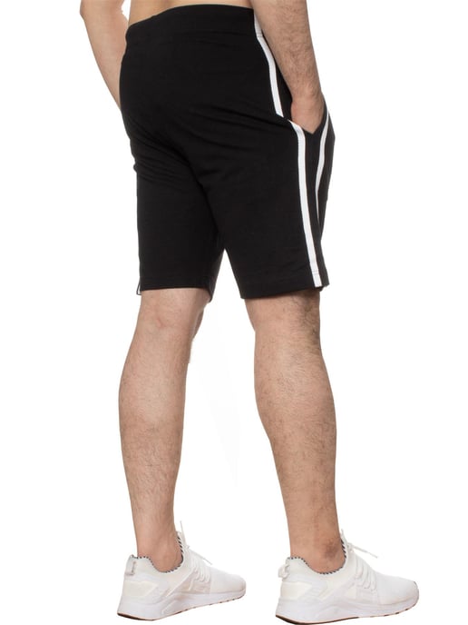 Enzo | Heren Lounge Shorts - Zwart - Image 3