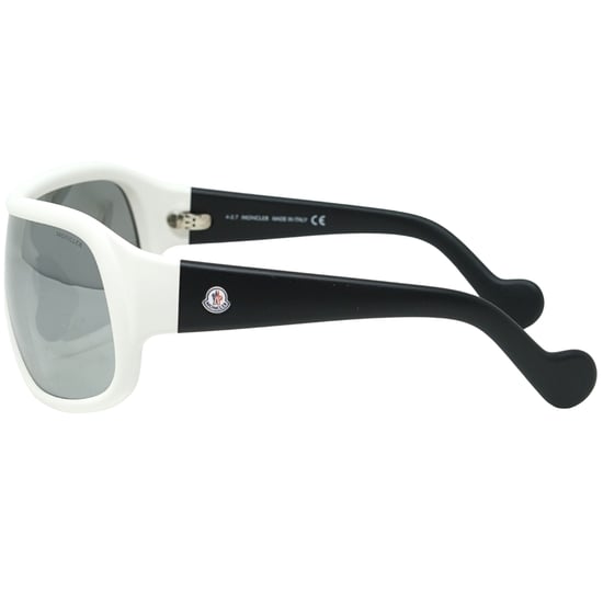 Moncler ML0048 23C 00 White Sunglasses