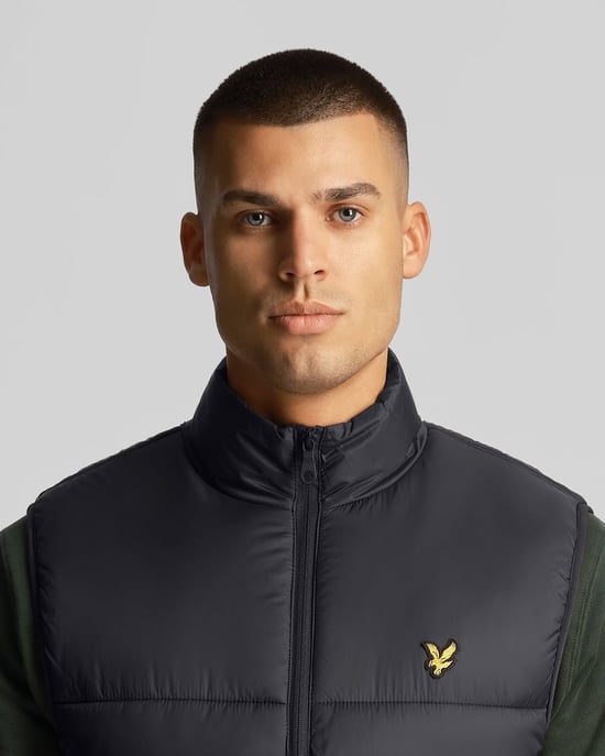 Lyle & Scott Heren Gewatteerde Gilet - Image 2