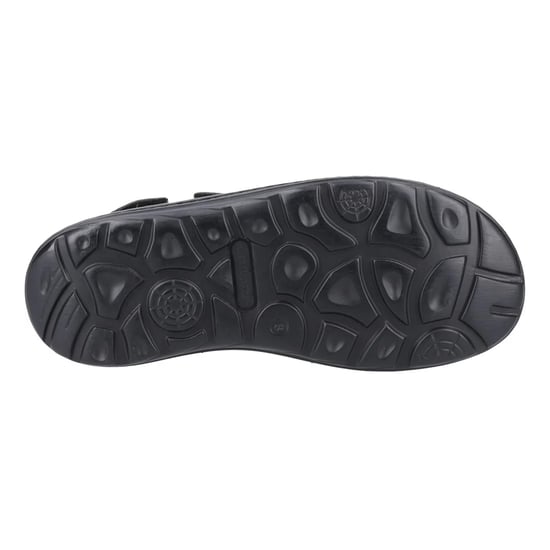 Hush Puppies Heren Alistair Leren Sandalen (Zwart) - Image 5