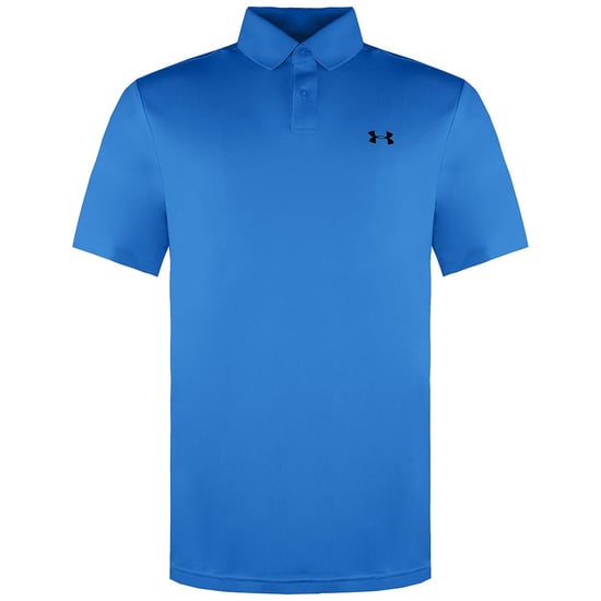 Under Armour Performance 2.0 Mens Blue Golf Polo Shirt